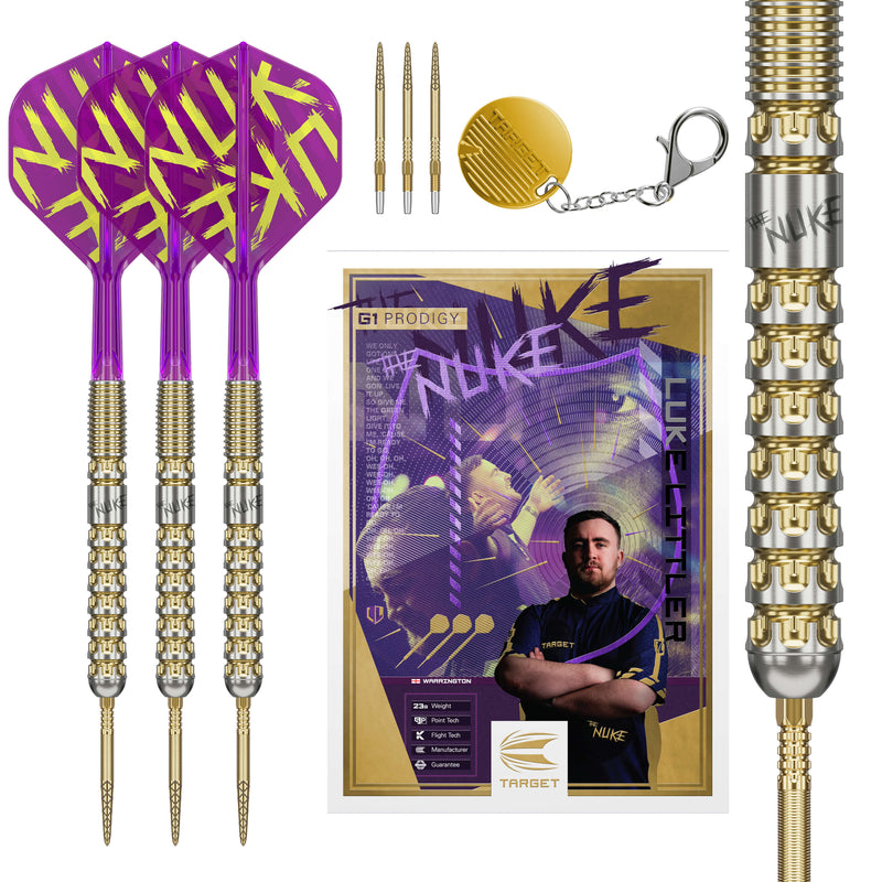 Luke Littler G1 Prodigy Steel Tip Darts 2024